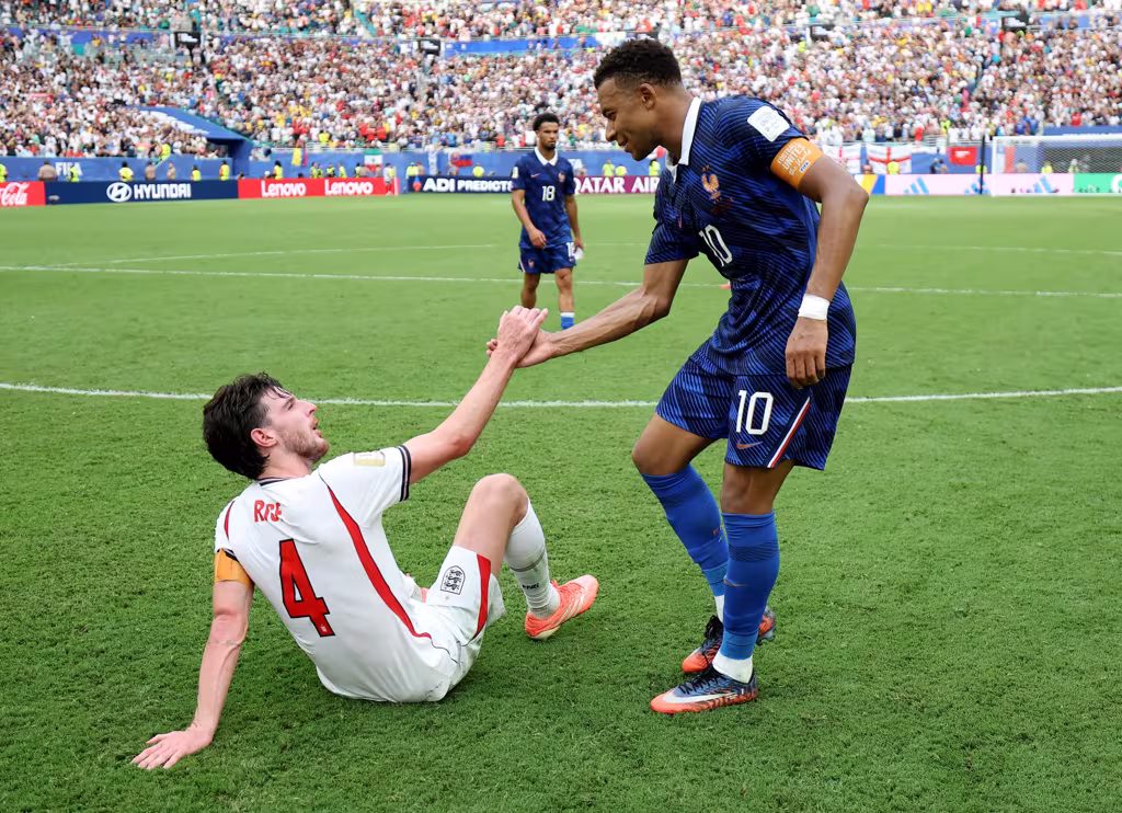 Saka Scores Hattrick as England win ten-goal France thriller in World Cup Match